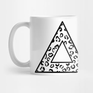 cheetah print “delta” Mug